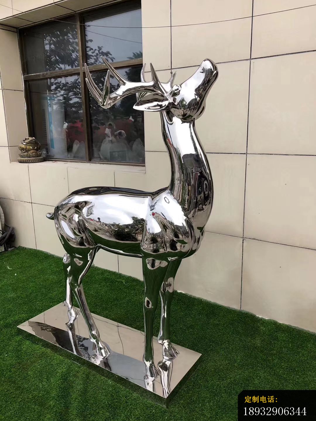 镜面不锈钢动物鹿雕塑_1080*1440