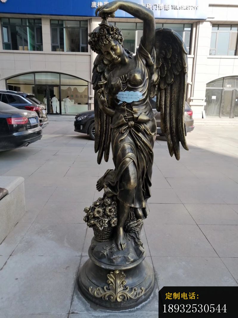 铜雕西方天使人物雕塑_799*1066