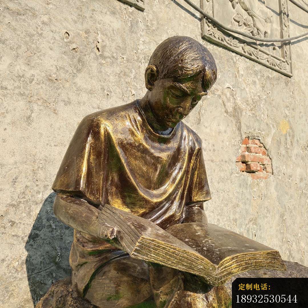 铜雕户外读书人物雕塑_1080*1080
