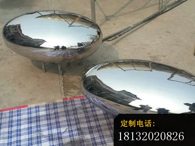 不锈钢蛋雕塑，不锈钢鸡蛋雕塑 (1)_640*480