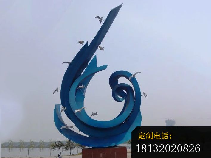 不锈钢鸽子雕塑，广场不锈钢雕塑_708*531