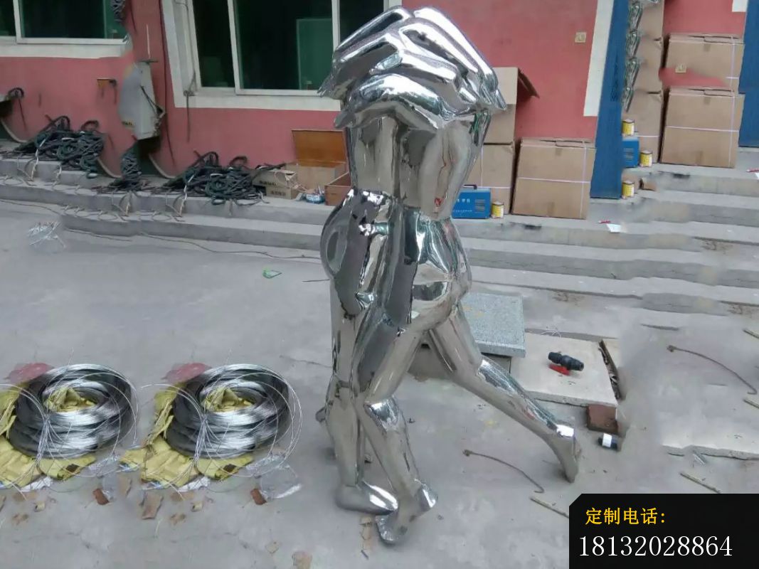 不锈钢两只手雕塑，不锈钢抽象雕塑 (1)_1067*800