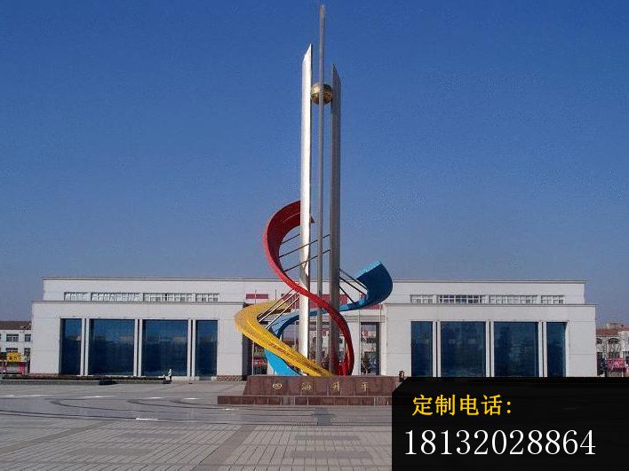 不锈钢四海升平雕塑，广场不锈钢雕塑_708*531