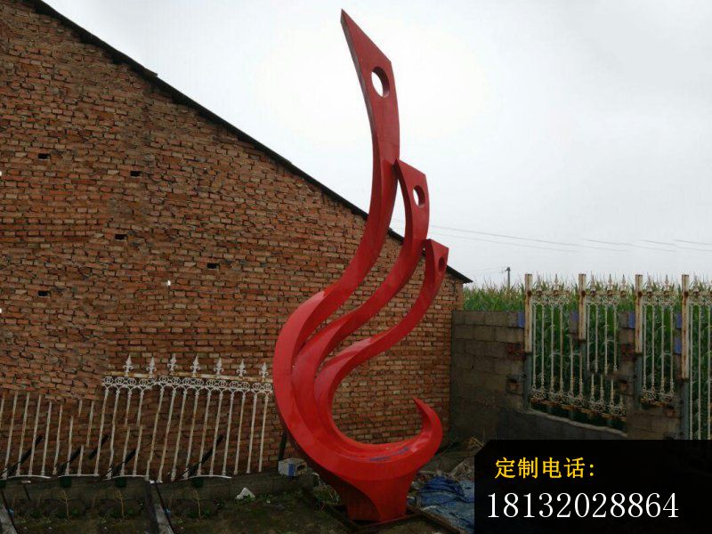 不锈钢抽象鸟雕塑，广场抽象不锈钢雕塑_800*600