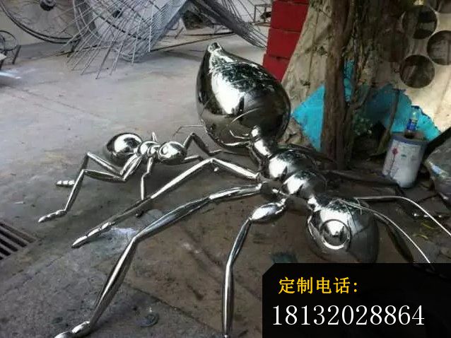 不锈钢蚂蚁雕塑，广场不锈钢蚂蚁雕塑_638*478