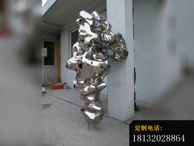 不锈钢抽象雕塑，抽象造型雕塑_800*600
