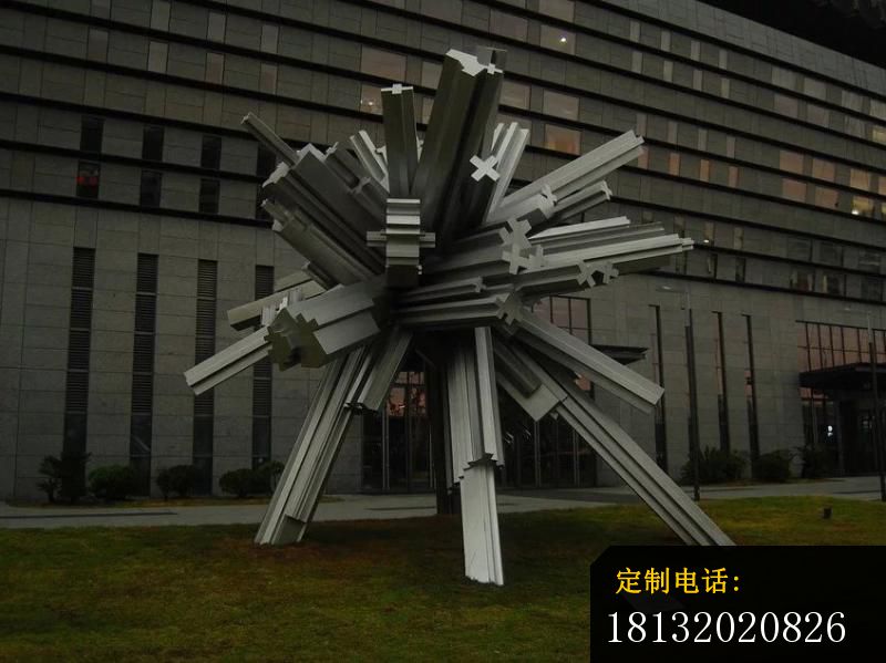 不锈钢异形雕塑，不锈钢抽象雕塑_800*599