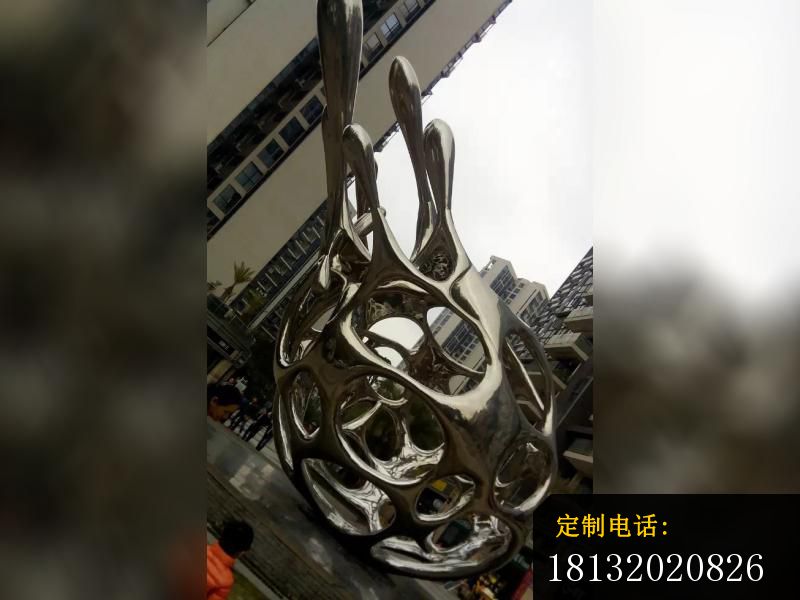 不锈钢造型雕塑，广场不锈钢造型雕塑 (2)_800*600