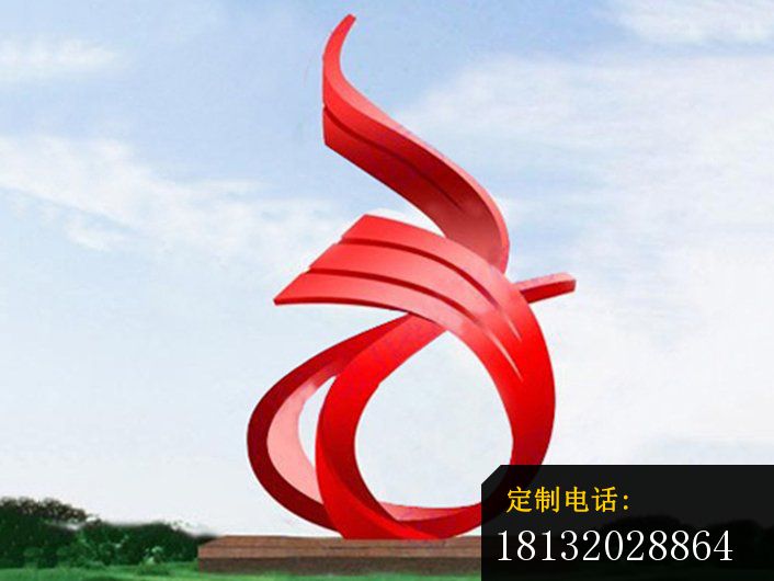 不锈钢雕塑崛起，大型企业不锈钢雕塑_706*530