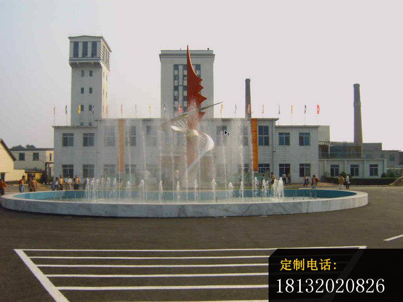 不锈钢喷泉雕塑企业景观雕塑_800*600