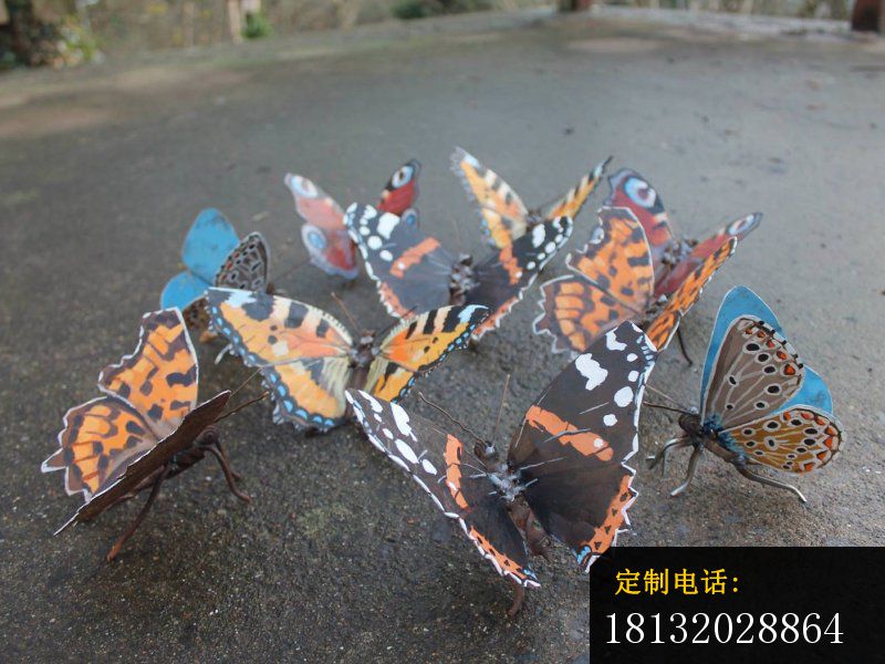 不锈钢蝴蝶雕塑，卡通蝴蝶雕塑_800*600