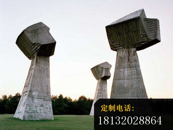 不锈钢拳头雕塑，不锈钢力量雕塑_585*439