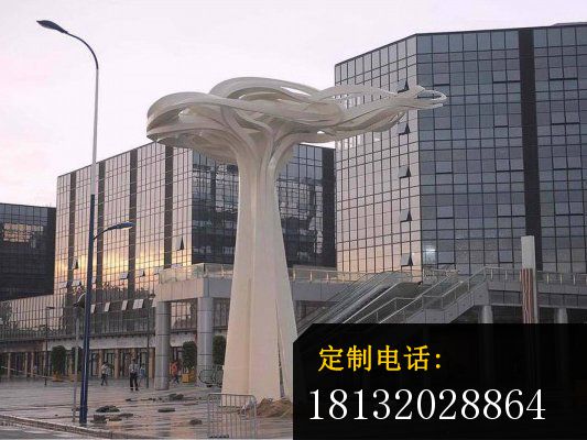 不锈钢商业街雕塑，繁华街雕塑 (1)_533*400