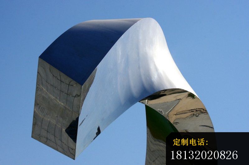 不锈钢c形环雕塑 广场不锈钢雕塑 (5)_800*533