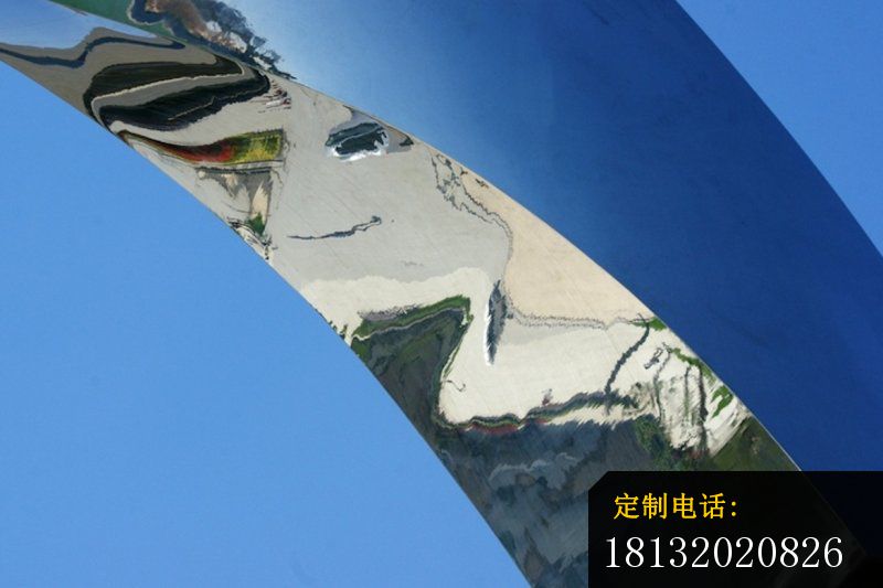 不锈钢c形环雕塑 广场不锈钢雕塑 (7)_800*533