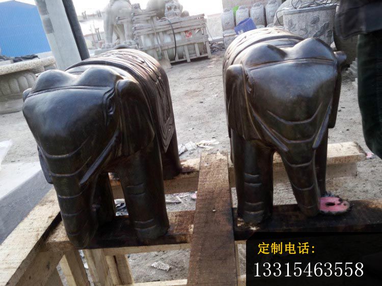 铜雕大象雕塑门口镇宅大象雕塑 (3)_750*562