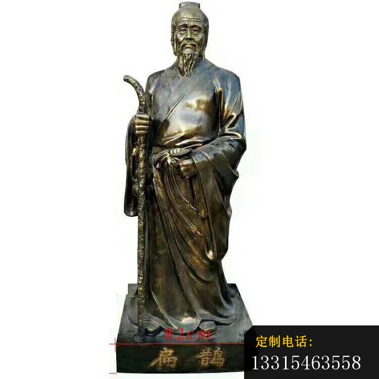 医院扁鹊铜雕，古代医学人物铜雕_750*750