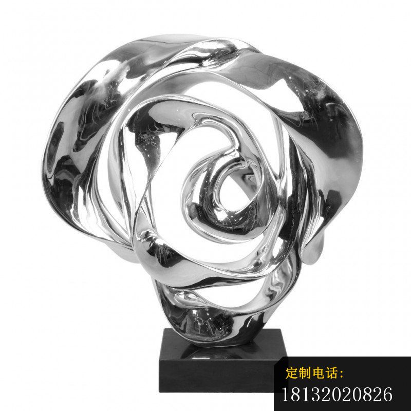 不锈钢抽象雕塑，公园不锈钢雕塑 (3)_800*800
