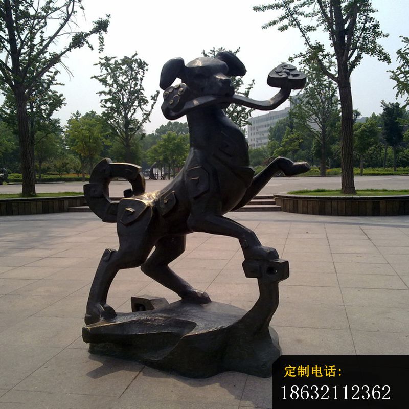 十二生肖组合铜雕_800*800