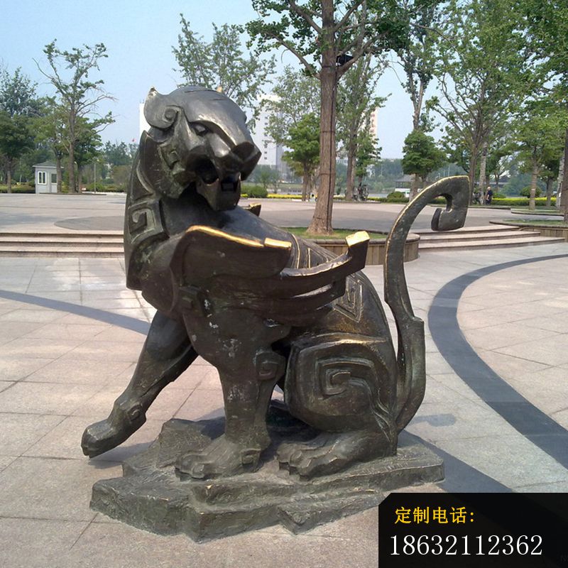 铜雕抽象十二生肖_800*800