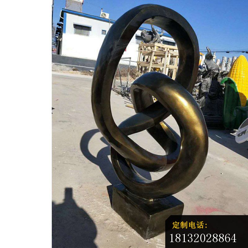 抽象标志雕塑，广场景观雕塑 (1)_800*800
