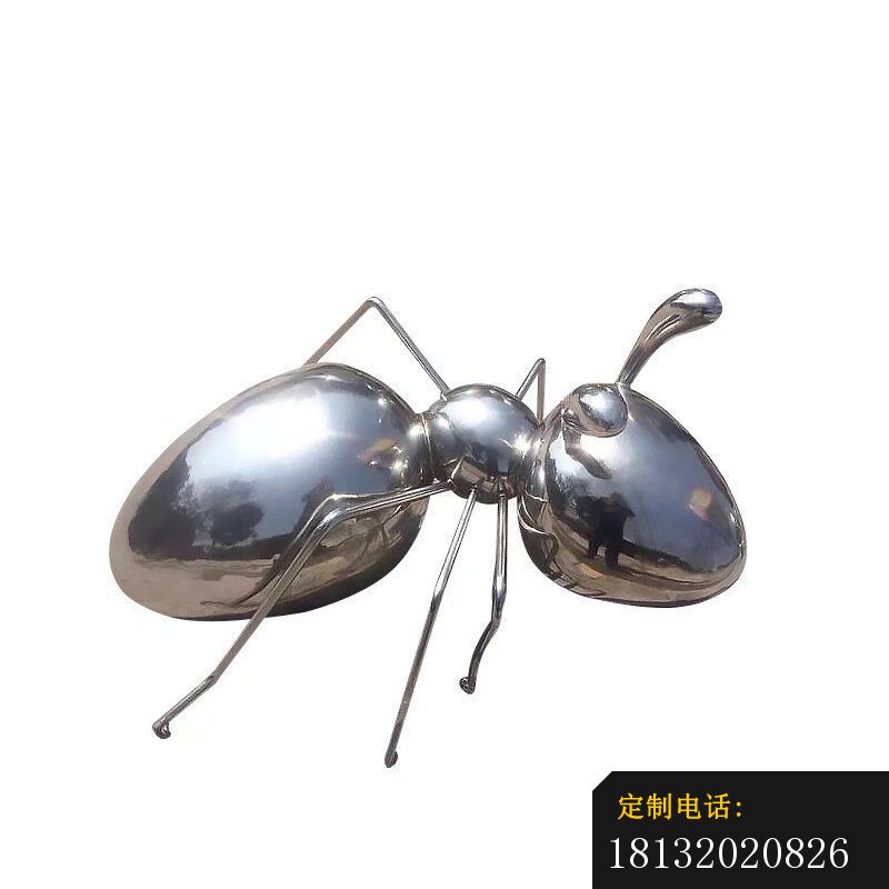 小蚂蚁雕塑不锈钢动物雕塑_800*800