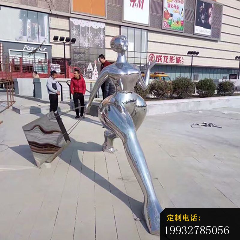 不锈钢购物雕塑造型_800*800