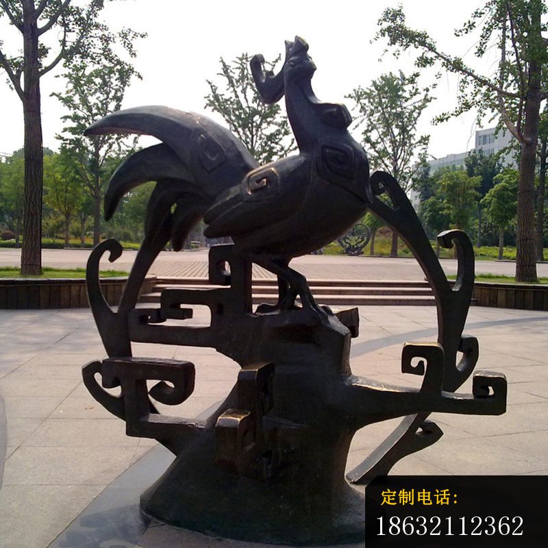 景观铜雕鸡 (1)_800*800