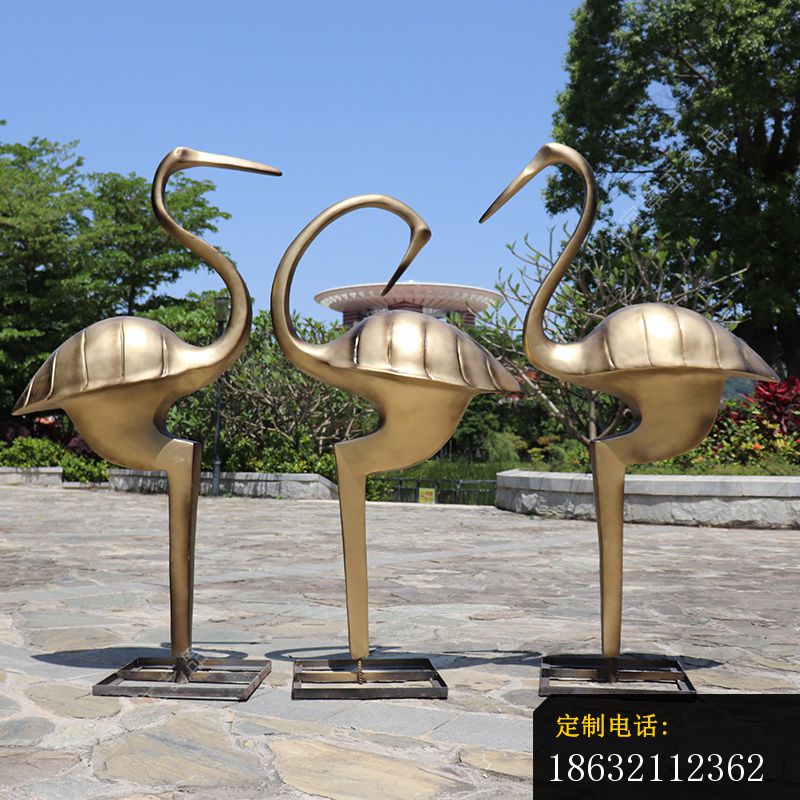 造型铜雕仙鹤 (3)_800*800