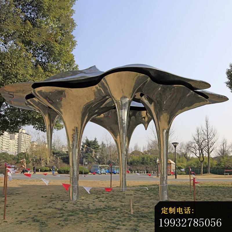 钟乳石雕塑，不锈钢景观雕塑 (2)_800*800