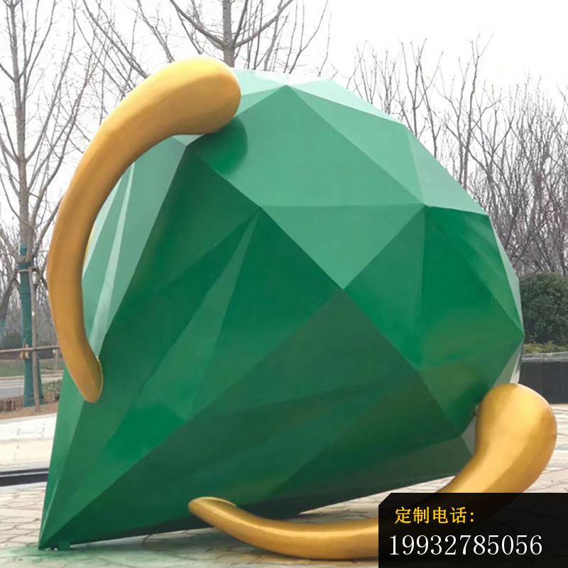 不锈钢钻石   广场景观雕塑_800*800