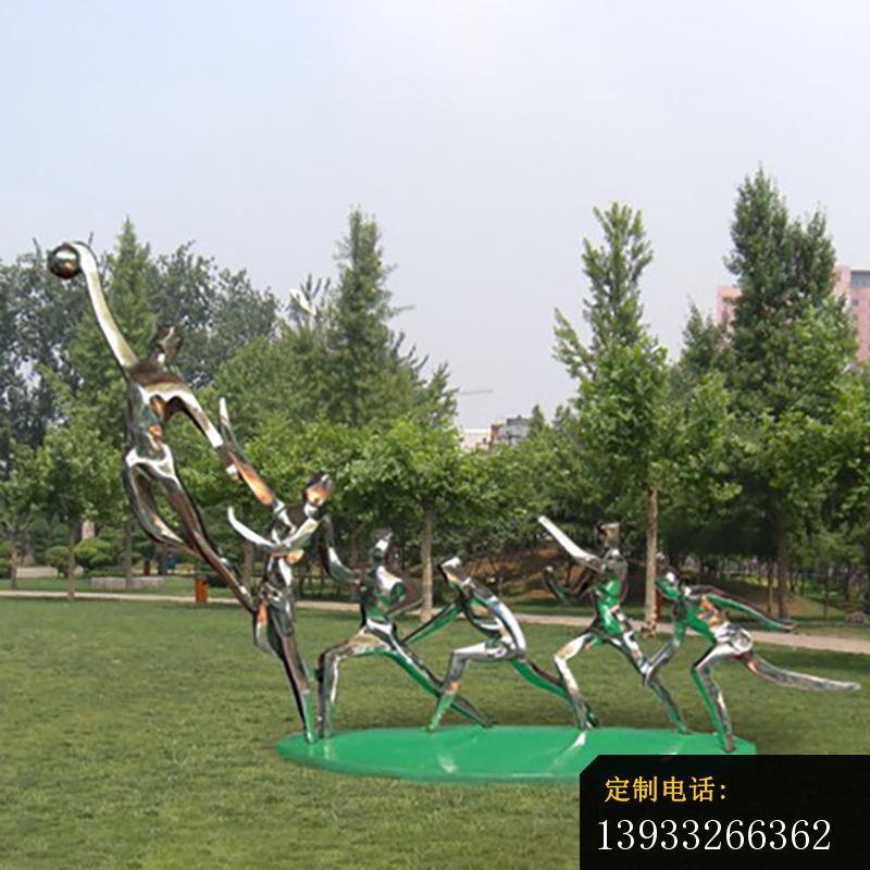 不锈钢打篮球雕塑，公园不锈钢雕塑_800*800