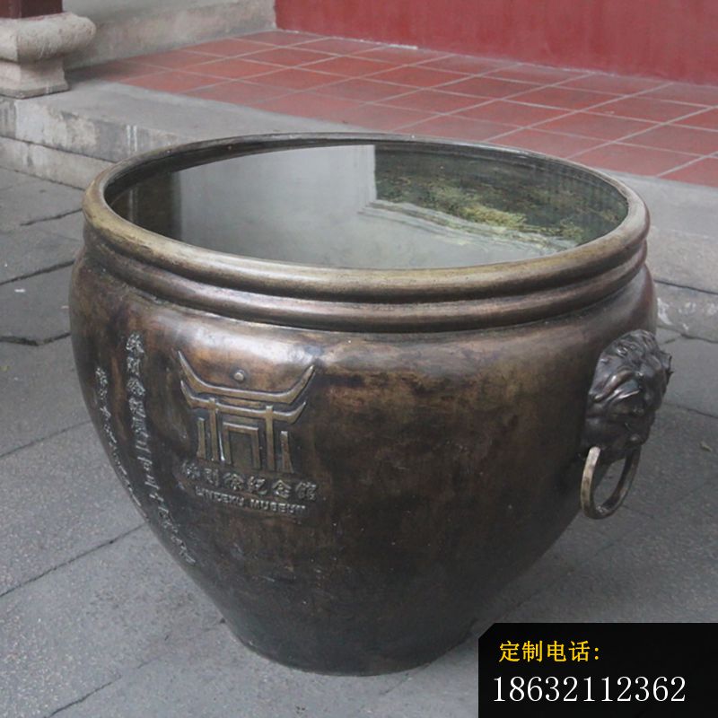 铜雕水缸 (1)_800*800