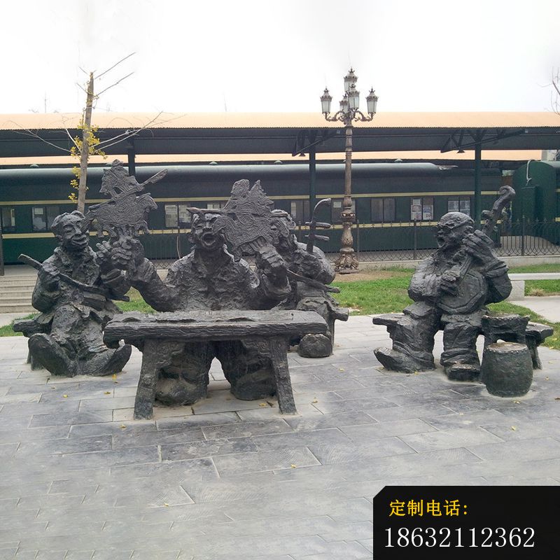 铜雕皮影戏_800*800