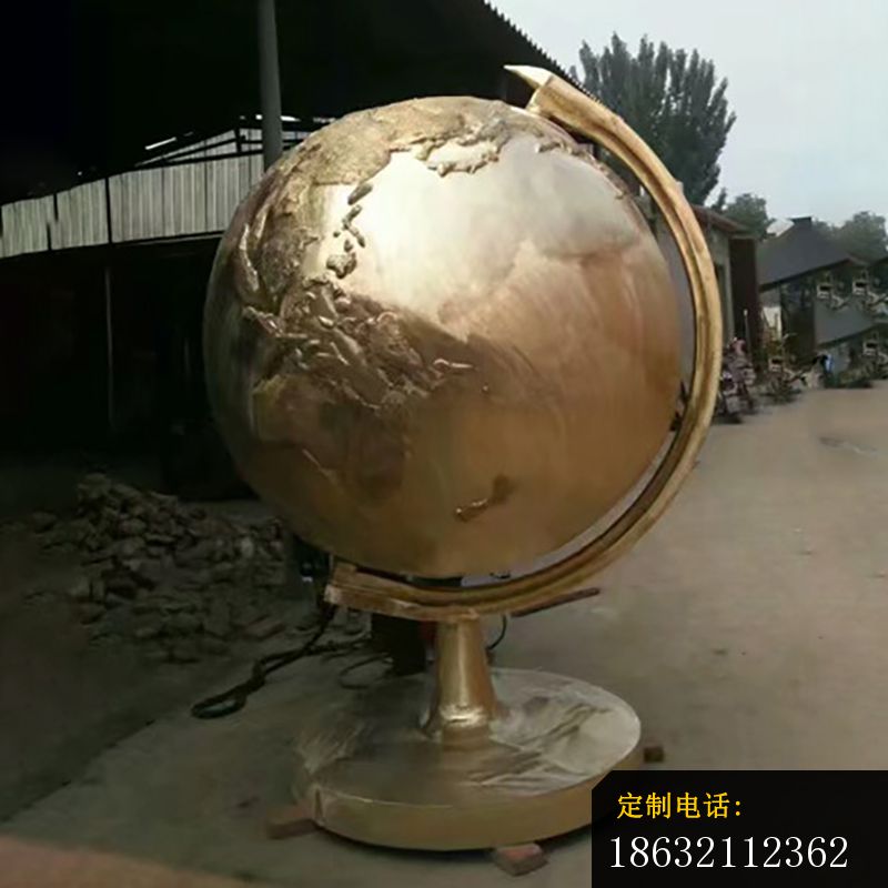 地球仪铜雕 (2)_800*800
