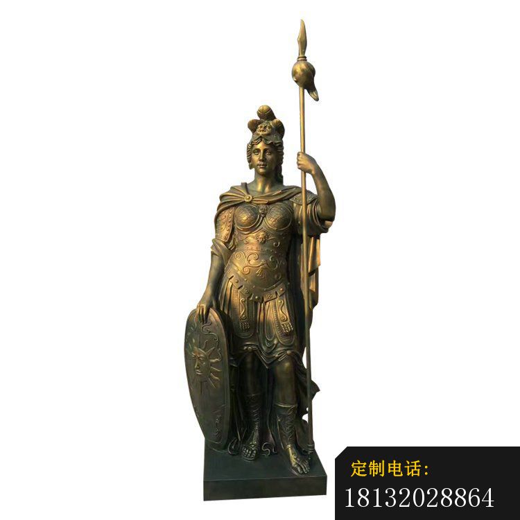 公园人物雕塑，西方女战士雕塑_750*750