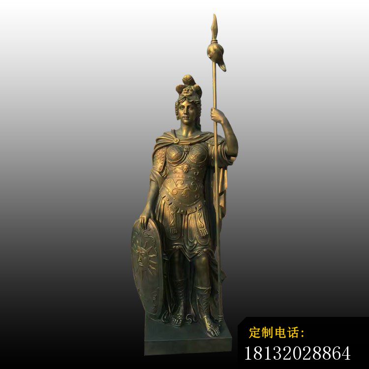 公园人物雕塑，西方女战士雕塑 (2)_750*750