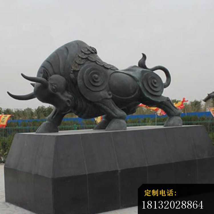 大型动物雕塑铜雕牛摆件 (2)_750*750