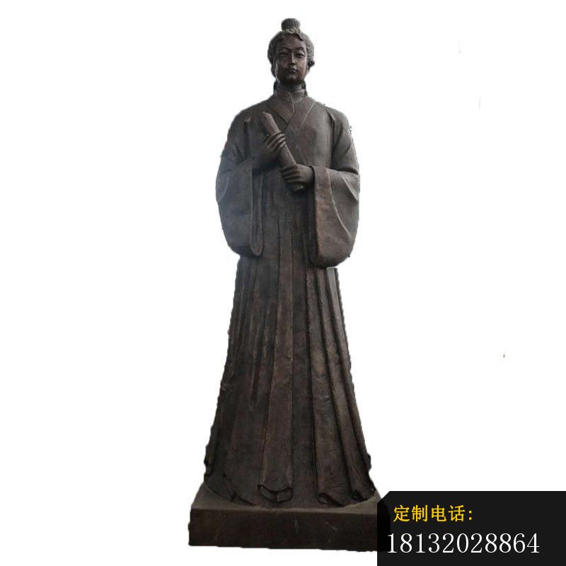 大型铜雕古代校园人物雕塑 (2)_800*800