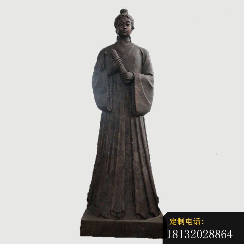 大型铜雕古代校园人物雕塑 (1)_800*800