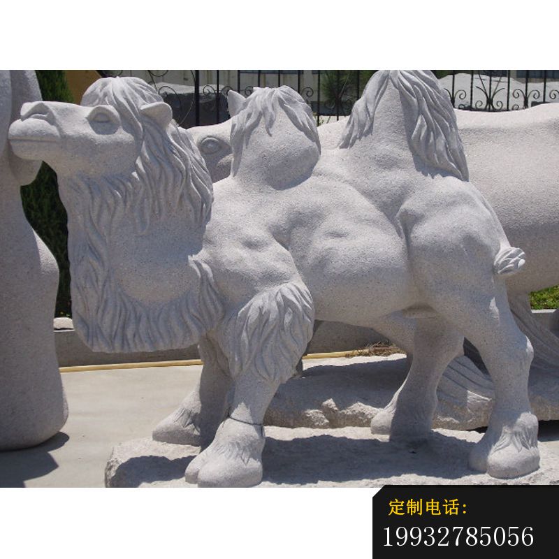 骆驼石雕，公园动物石雕_800*800