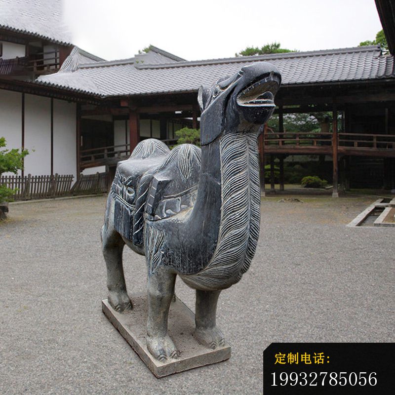 骆驼石雕，青石动物雕塑_800*800