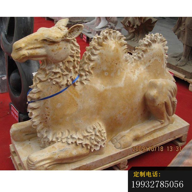 骆驼石雕，晚霞红骆驼石雕_800*800