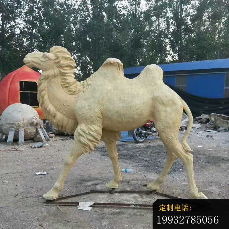 石雕大型 骆驼  公园动物摆件_800*800
