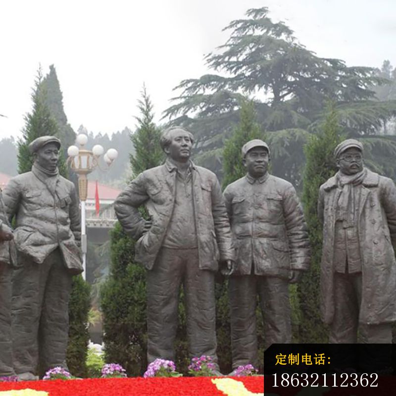 十大元帅铜雕 (6)_800*800