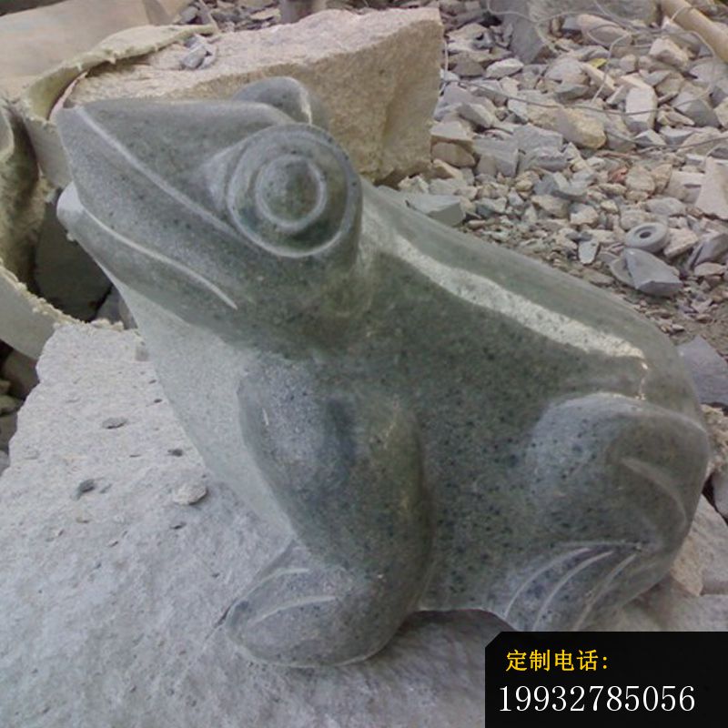 青蛙石雕，大理石青蛙雕塑，公园动物石雕_800*800
