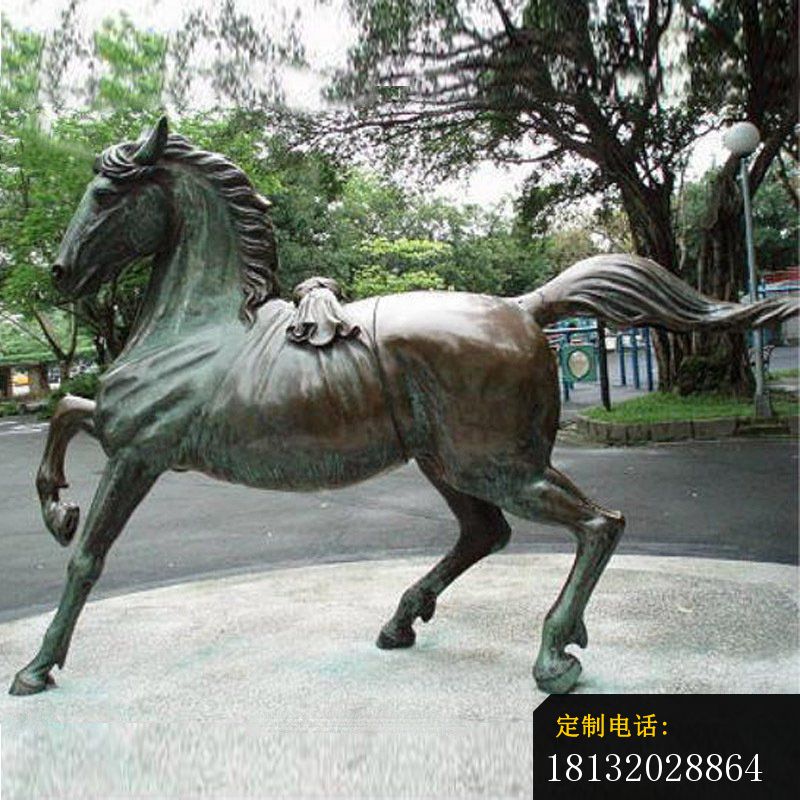 铜雕别墅动物飞马雕塑摆件 (2)_800*800