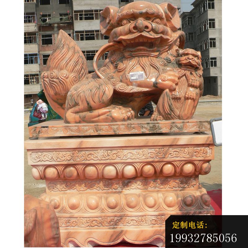 石头看门狮子，南方石雕狮子 (1)_800*800