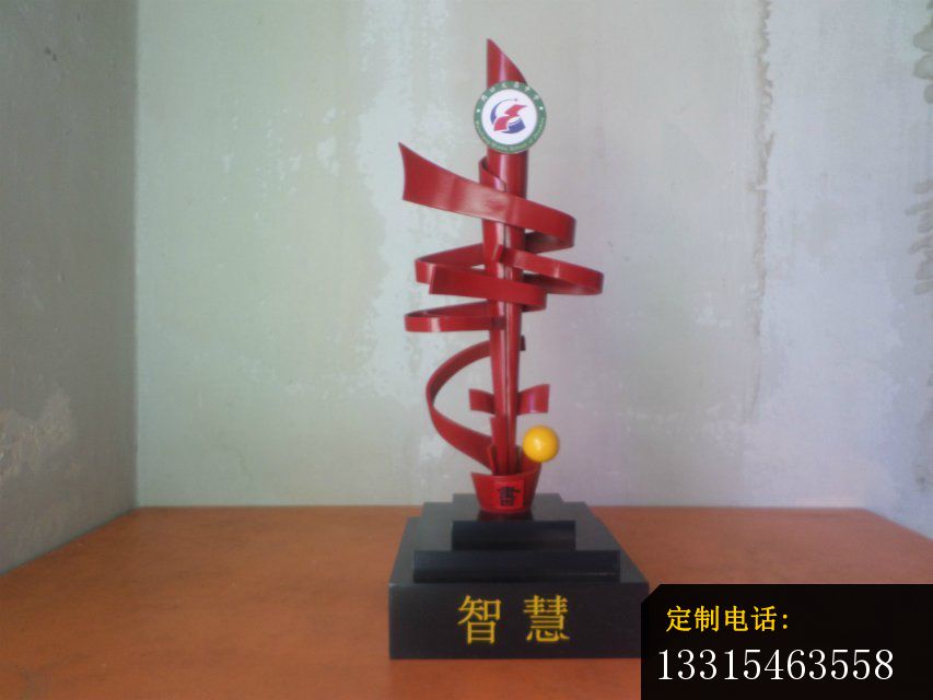 不锈钢智慧雕塑，校园不锈钢雕塑 (1)_853*640