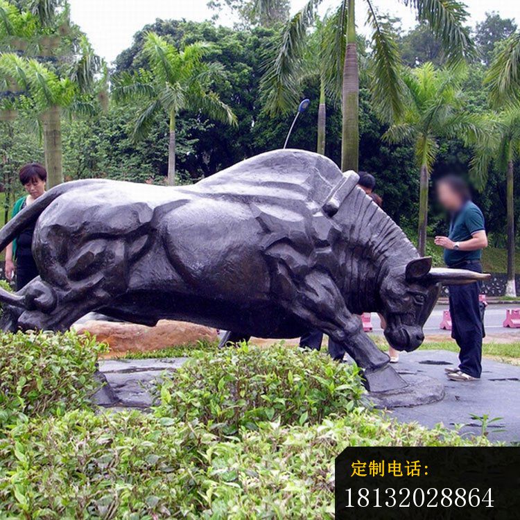 铜雕大型公园动物牛雕塑_750*750